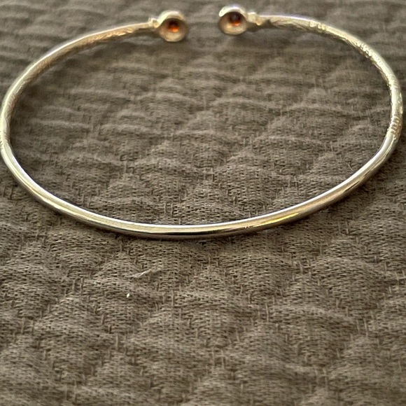 925 sterling silver handmade in and sold in Jamaica etched cuts to make shine - Picture 3 of 3